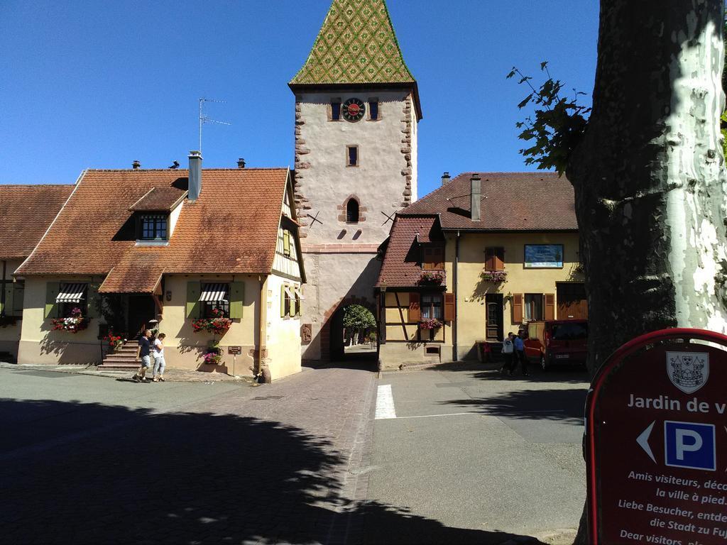 Gites & Camping On The Route Des Vins Bergheim Exterior photo
